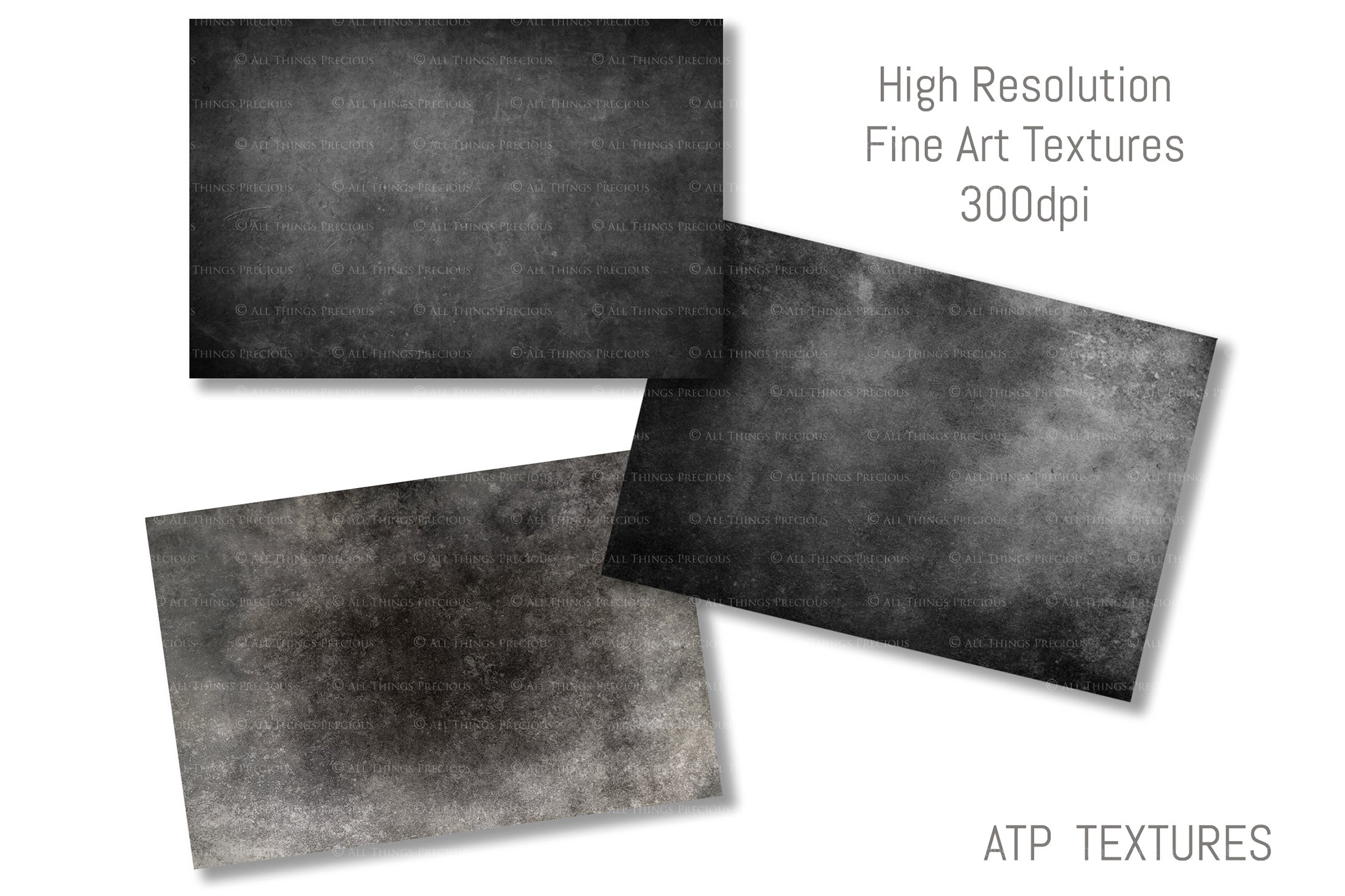 Monochrome textures. Fine art texture for photographers, digital editing. Photo Overlays. Antique, Vintage, Grunge, Light, Dark Bundle. Textured printable Canvas, Colour, black and white, Bundle. High resolution, 300dpi Graphic Assets for photography, digital scrapbooking and design. By ATP Textures